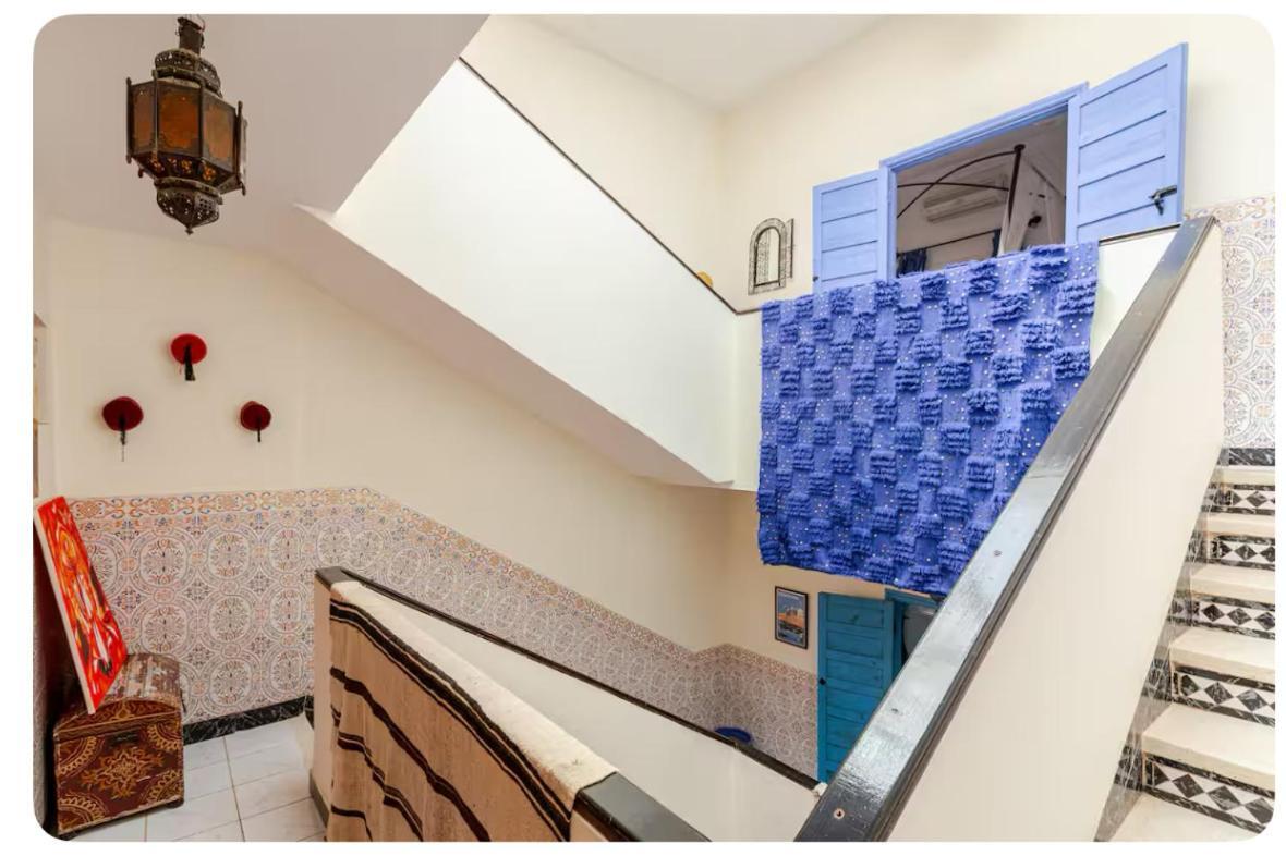 Jolie Maison/riad 6 pers dans un cadre familial Marrakesh Exterior foto